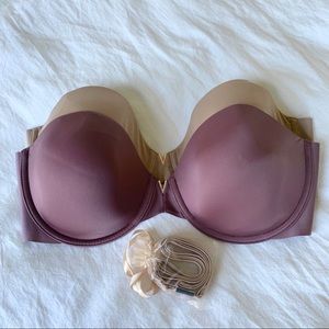 (2) Sexy Illusions Strapless Bra by VS